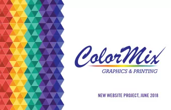 NEW WEBSITE PROJECT, JUNE 2018  TO BE INSPIRED &amp; STRIVE FOR EXCELLENCE  TEAM AND CLIENT