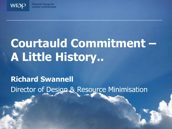 courtauld commitment