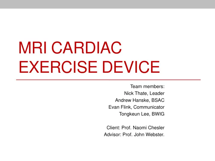 mri cardiac