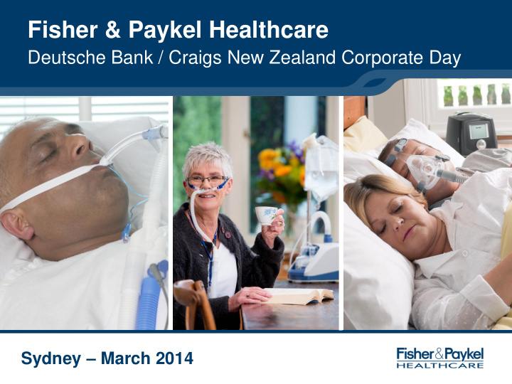 fisher paykel healthcare