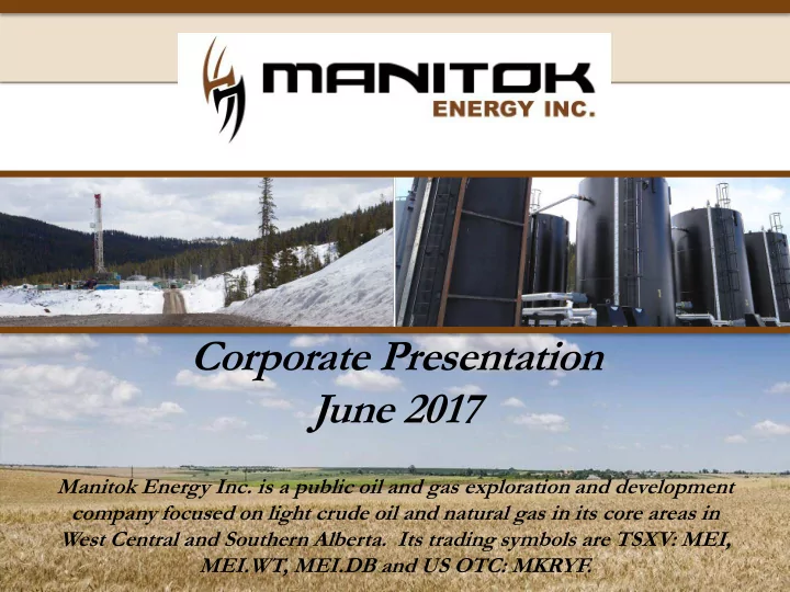 corporate presentation