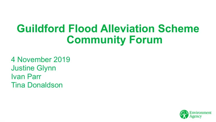 guildford flood alleviation scheme