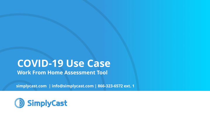 covid 19 use case