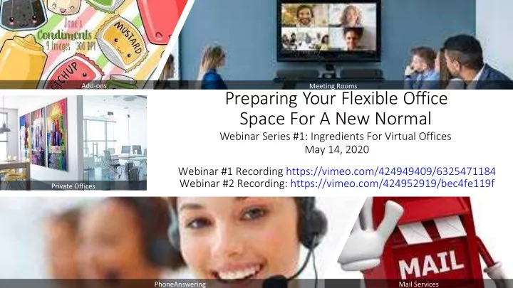 preparing your flexible office space for a new normal
