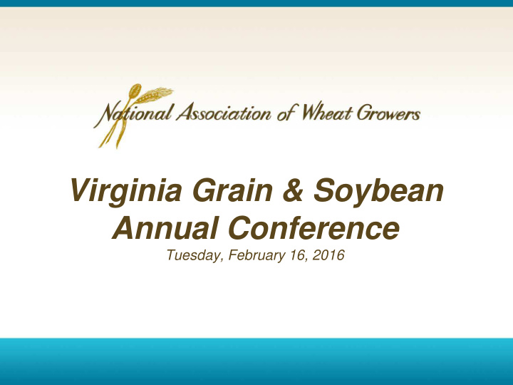 virginia grain soybean annual conference