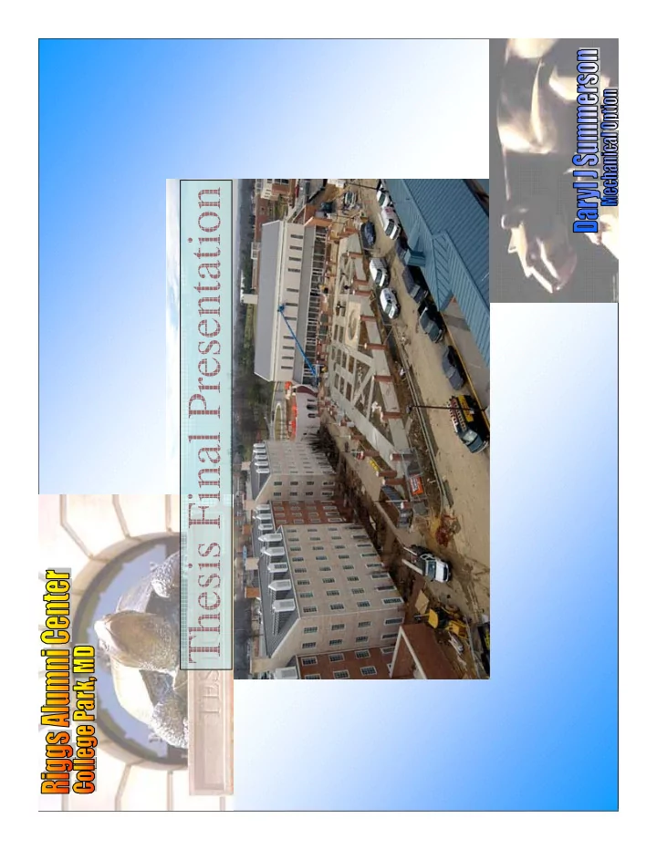 thesis final presentation presentation outline