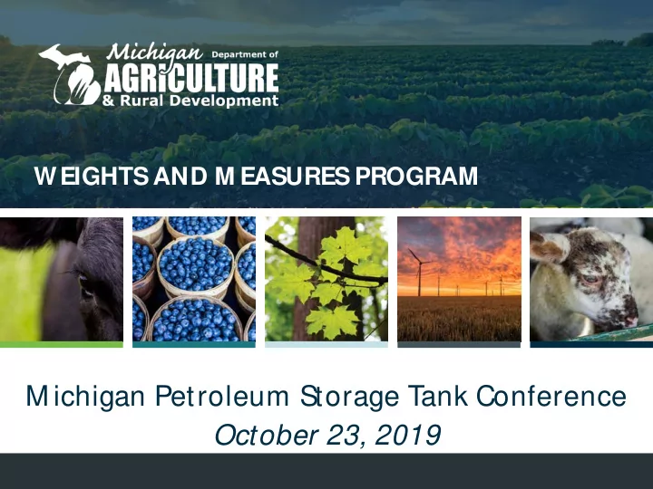 m ichigan petroleum storage tank conference