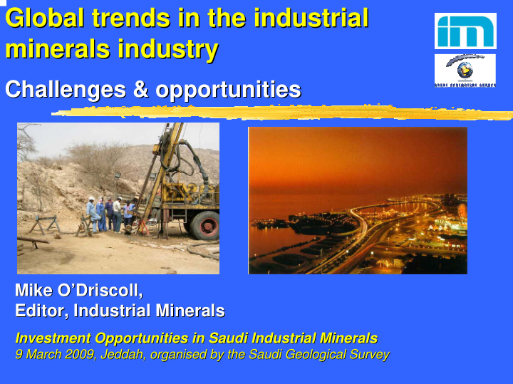global trends in the industrial global trends in the