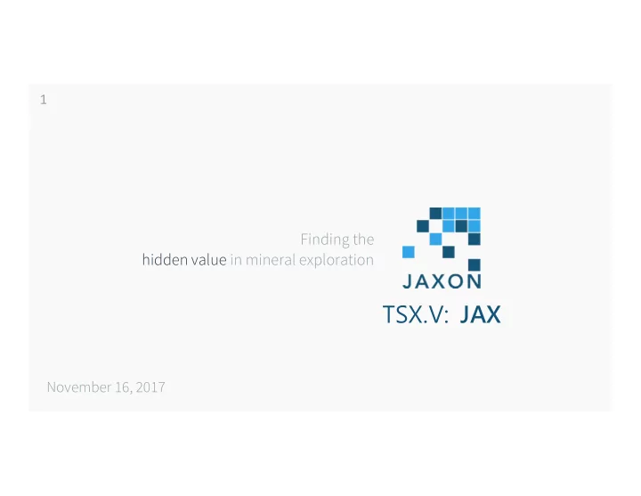 tsx v jax