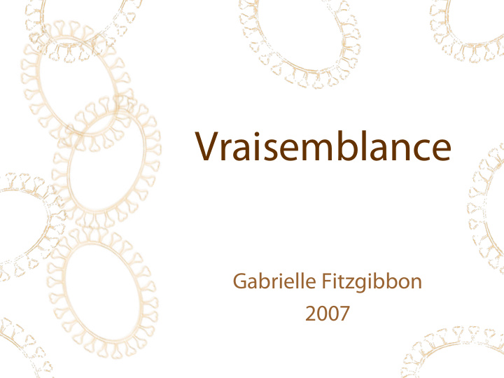 vraisemblance