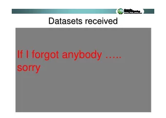 If I forgot anybody ..   NIRS (Shigeo Uchida, Hyoe Takata, Keiko  sorry  Tagami)