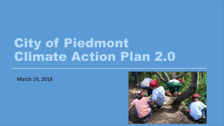 city of piedmont