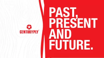 PAST,  PRESENT  AND  FUTURE.  DISCLAIMER  This presentation and the accompanying slides (the