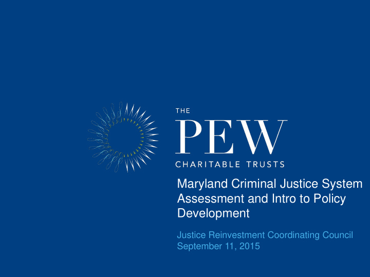 justice reinvestment coordinating council september 11