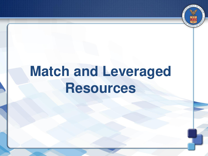 match and leveraged