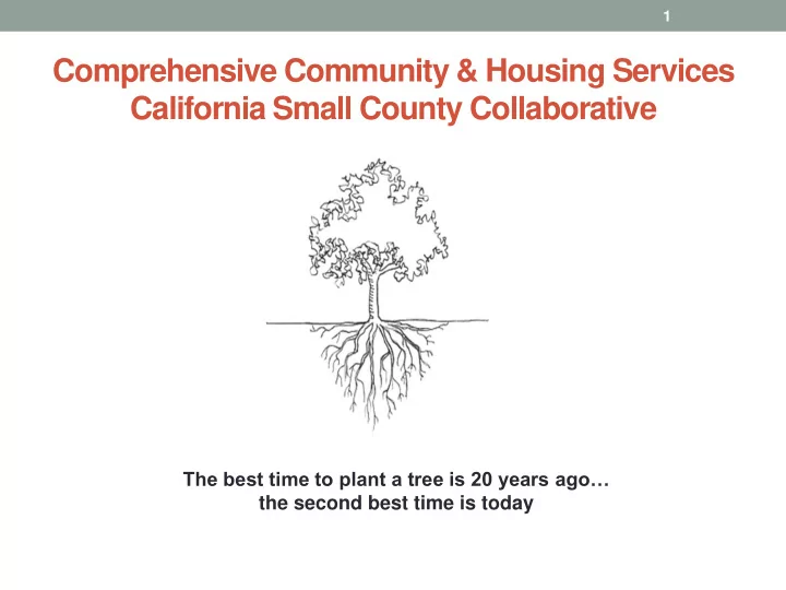 comprehensive community housing services california small
