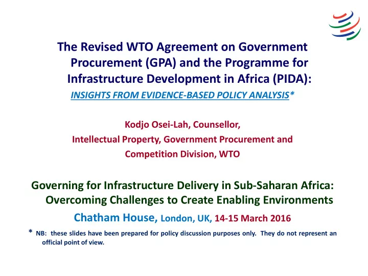 infrastructure development in africa pida