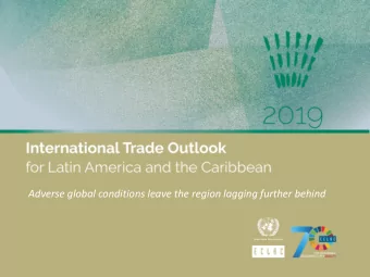 Adverse global conditions leave the region lagging further behind  Key messages  Global and