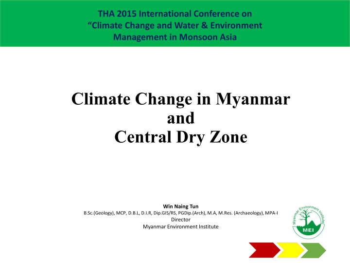 climate change in myanmar