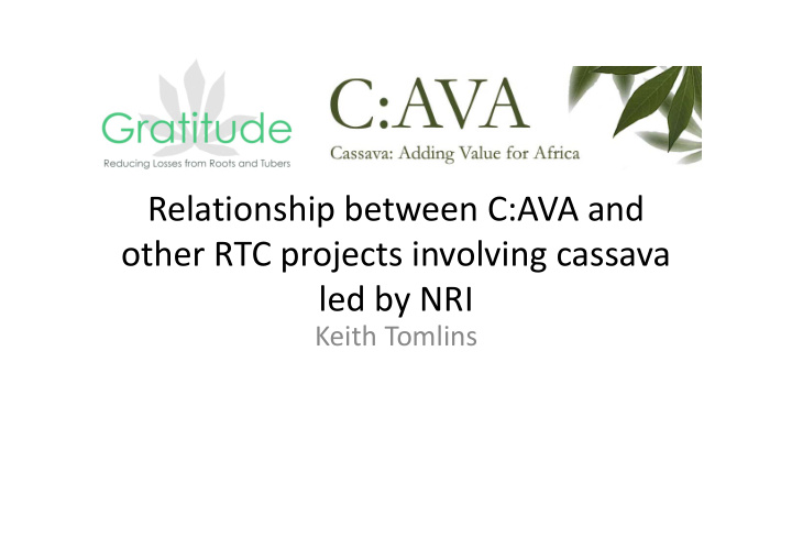 relationship between c ava and other rtc projects