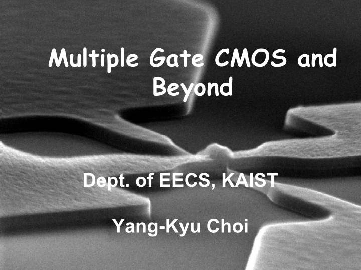 multiple gate cmos and beyond