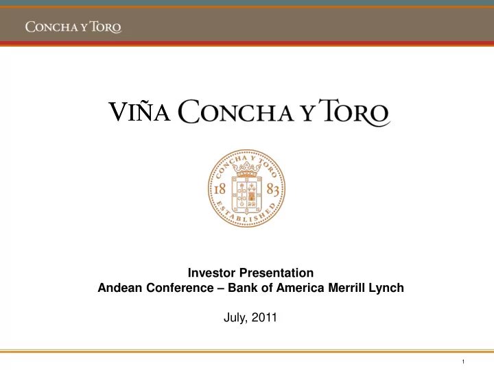 second place among the most powerful wine brands in the