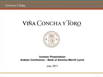 Second place among the most powerful  wine brands in the world.  (The Power 100, Intangible