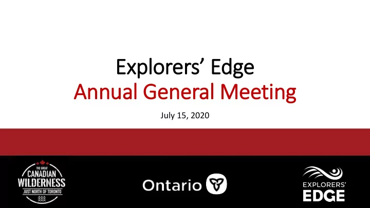 annual general meeting