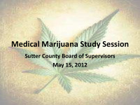 medical marijuana study session