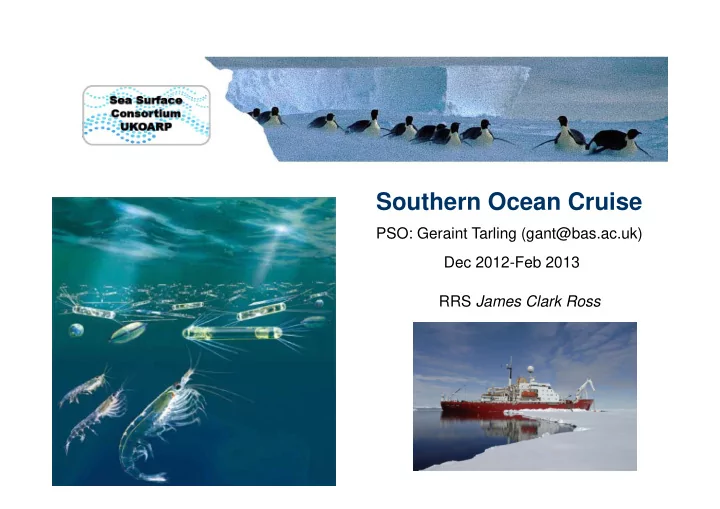 southern ocean cruise