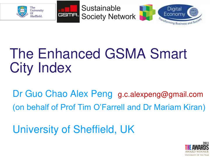 the enhanced gsma smart