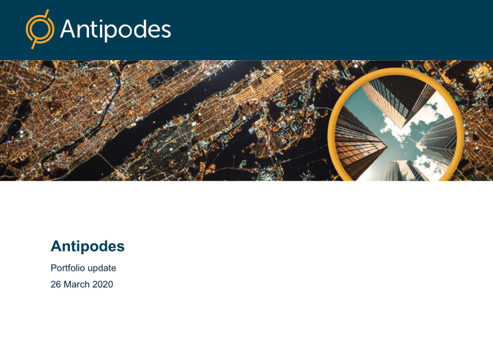 antipodes