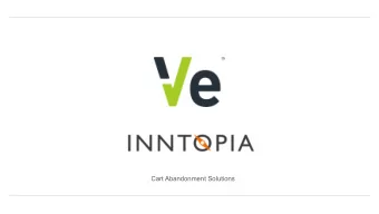 Cart Abandonment Solutions  ABOUT Ve  Ve is a world-leading technology company whose integrated