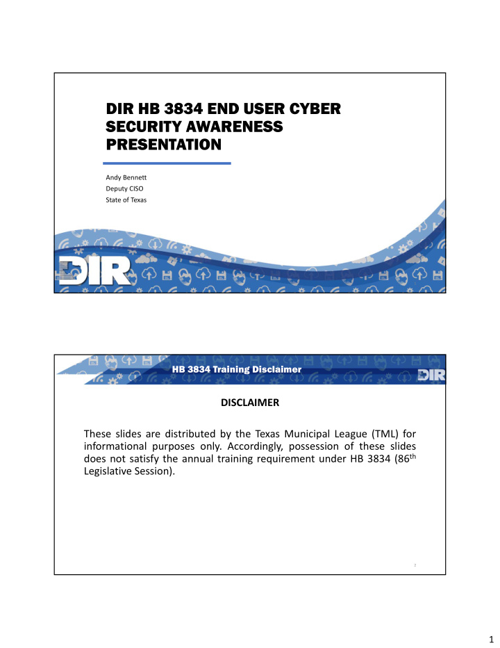 dir hb 3834 end user cyber security awareness presentation