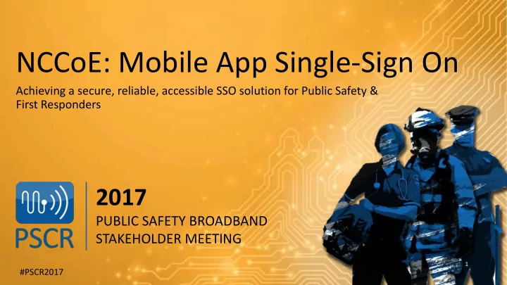 nccoe mobile app single sign on