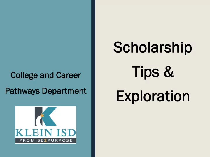 schola larship p tips ps