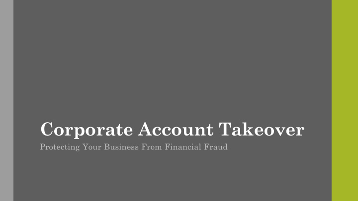 corporate account takeover