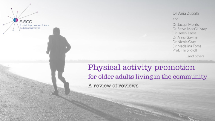 physical activity promotion