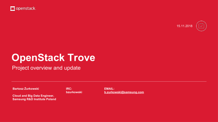 openstack trove