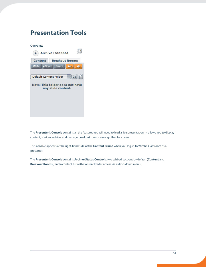 presentation tools