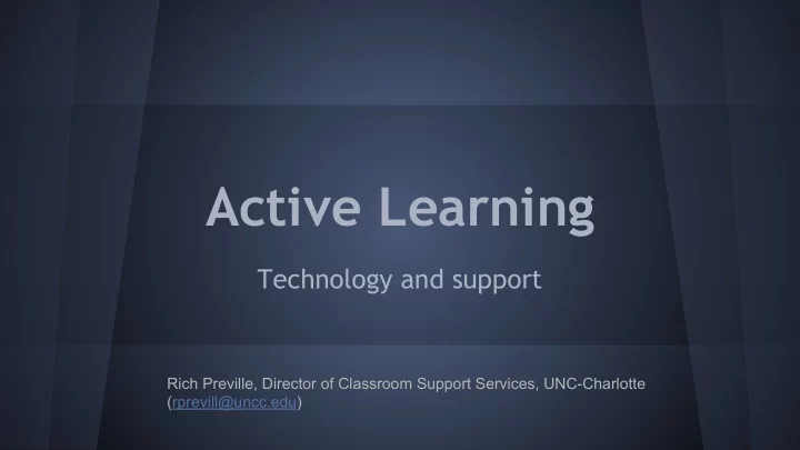active learning