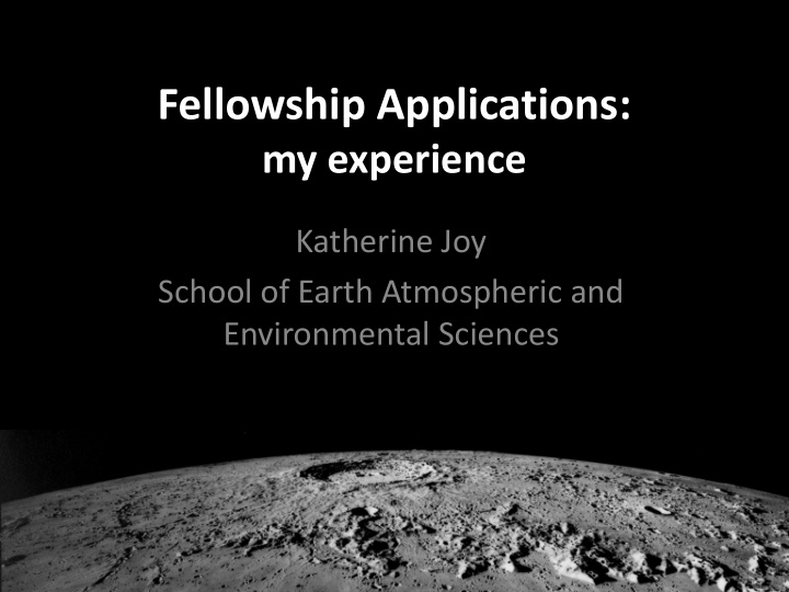 fellowship applications
