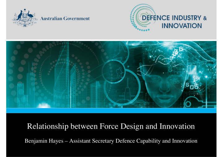 relationship between force design and innovation