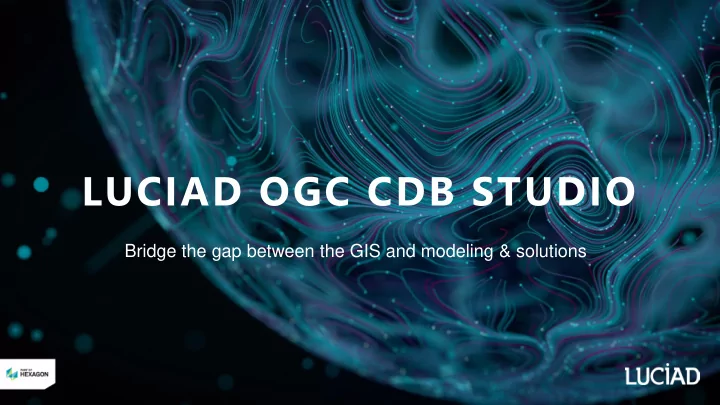 luciad ogc cdb studio