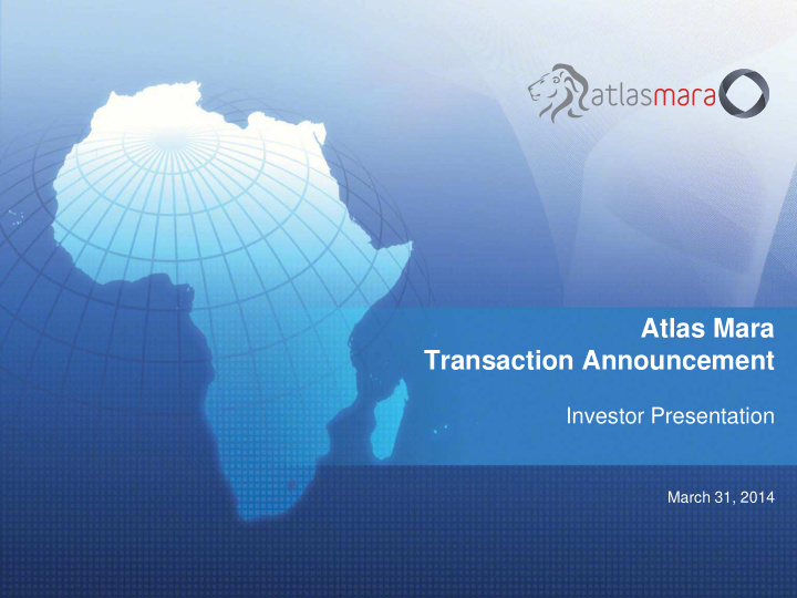 atlas mara transaction announcement
