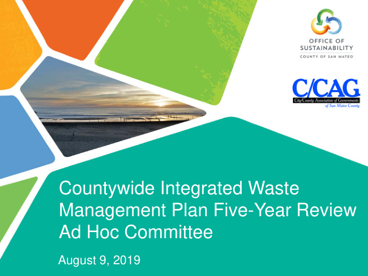 countywide integrated waste management plan five year