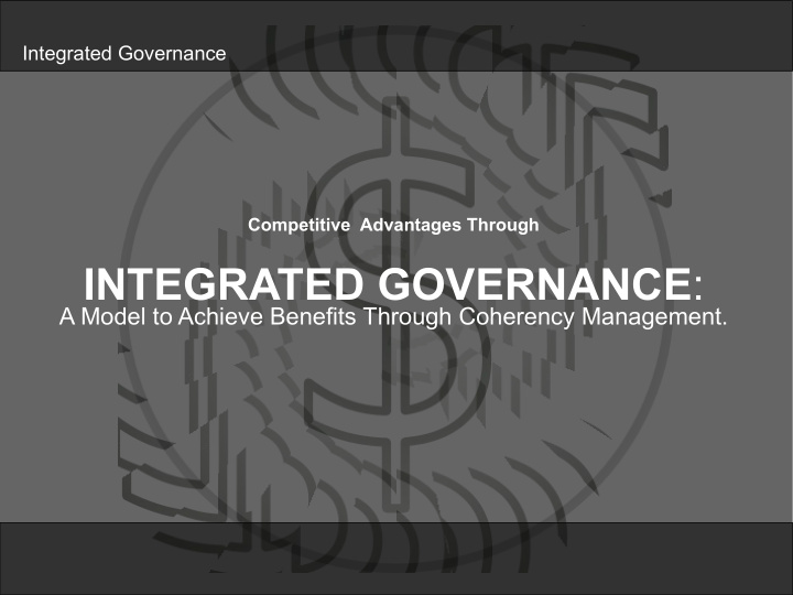 integrated governance