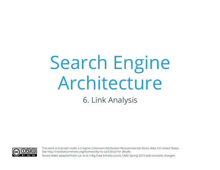 search engine architecture