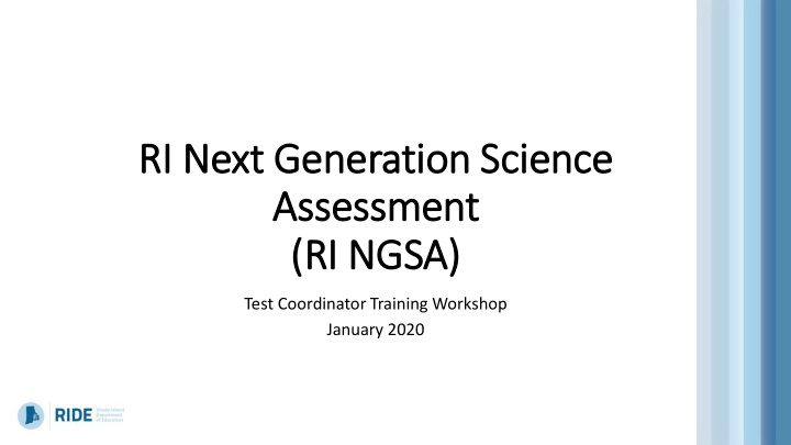 ri i next generation scie cience assessment r ri i ngsa