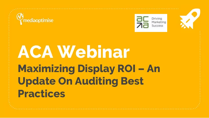 aca webinar